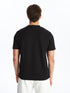 LC Waikiki Crew Neck Short Sleeve Men's Textured T-Shirt